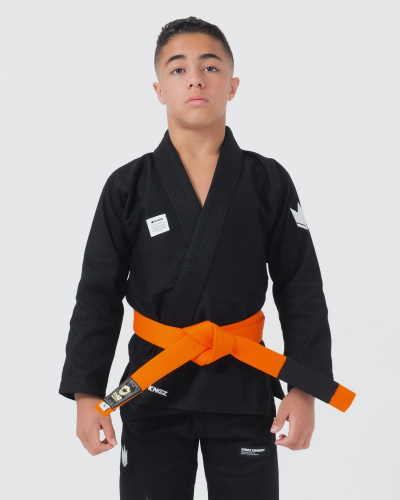 KINGZ: KORE V2 KIDS BJJ GI - SVART