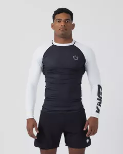 KINGZ: RANKED PERFORMANCE V2 LÅNGÄRMAD RASHGUARD - VIT