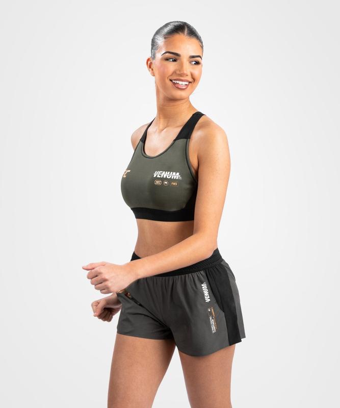 VENUM: UFC ADRENALINE FIGHT WEEK WOMEN'S PERFORMANCE SHORTS - KHAKI