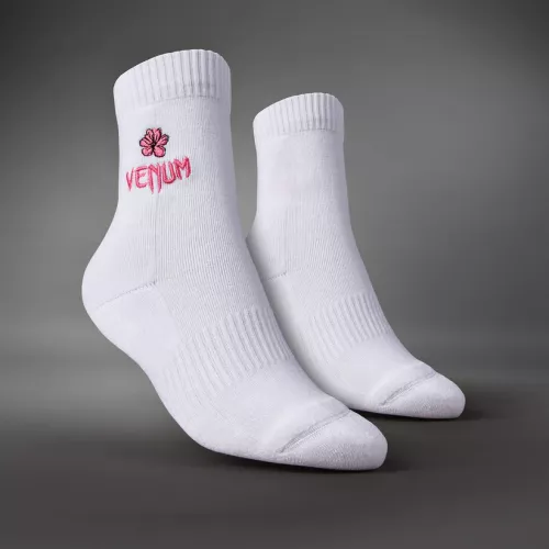 VENUM: VECTOR WOMENS CREW SOCKS - WHITE