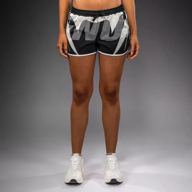 VENUM: WOMENS ADRENALINE TRAINING SHORTS - IVORY / BLACK