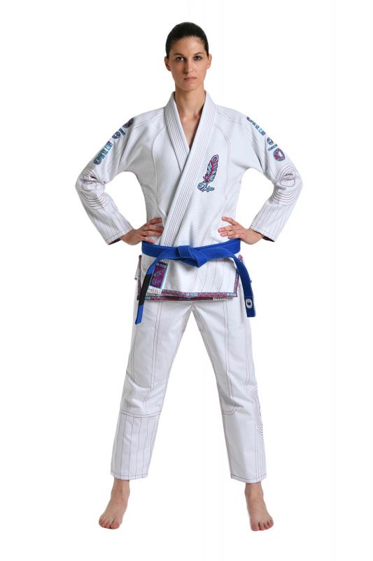 GRIPS: ARA WOMEN BJJ GI DRÄKT - VIT GRIPS: ARA WOMEN BJJ GI DRÄKT - VIT