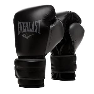 EVERLAST: POWERLOCK 2R BOXNINGSHANDSKAR - SVART/GRÅ