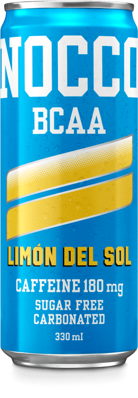 NOCCO: BCAA ENERGY DRINK LIMON DEL SOL - 330ml