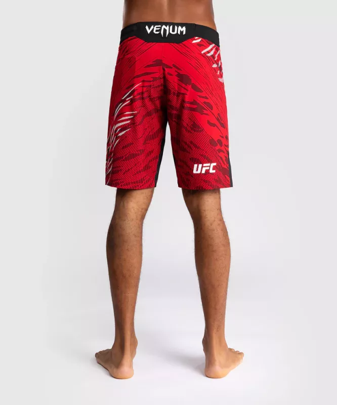 VENUM: UFC FUSION AUTHENTIC FIGHT NIGHT MEN'S FIGHT SHORTS - LONG FIT - RÖD