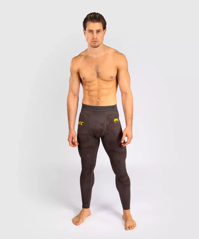 VENUM: UFC FUSION FIGHT WEEK MEN'S PERFORMANCE TIGHTS - EARTHEN BROWN