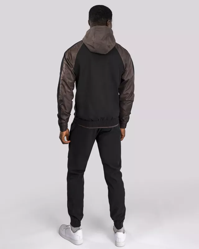 VENUM: UFC FUSION FIGHT WEEK MEN'S ZIP HOODIE - EARTHEN BROWN