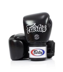 FAIRTEX: UNIVERSAL BOXNINGSHANDSKAR BREATHABLE - SVART