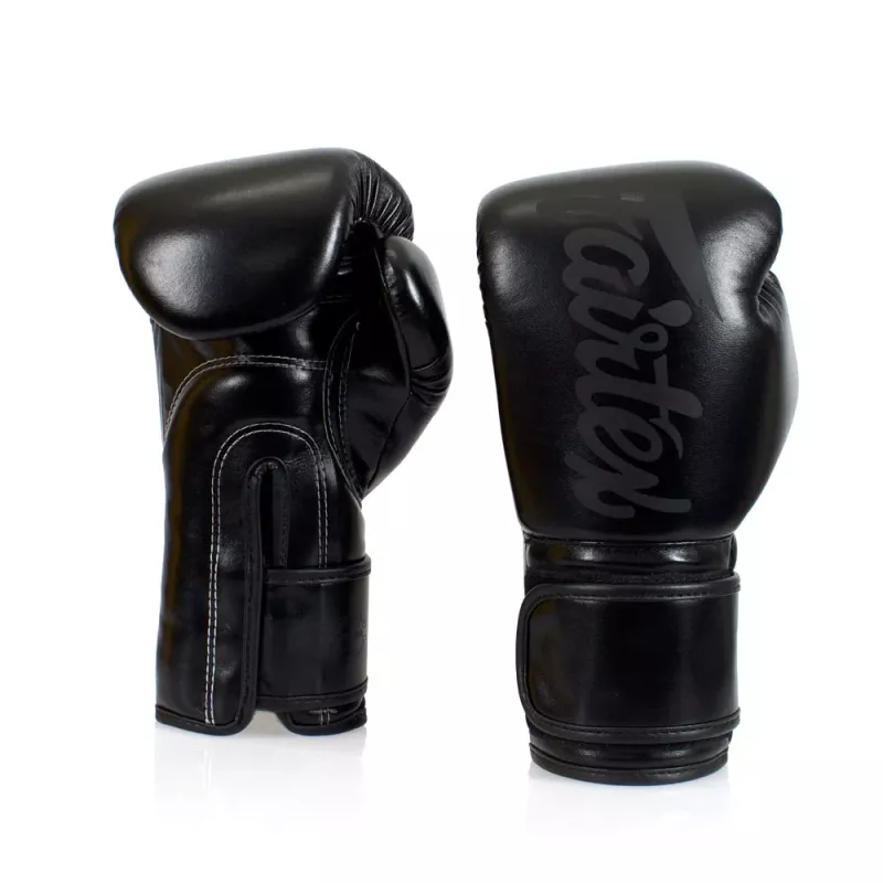 FAIRTEX: BOXNINGSHANDSKAR BGV14 - SVART/SVART