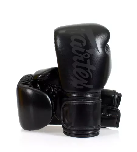 FAIRTEX: BOXNINGSHANDSKAR BGV14 - SVART/SVART