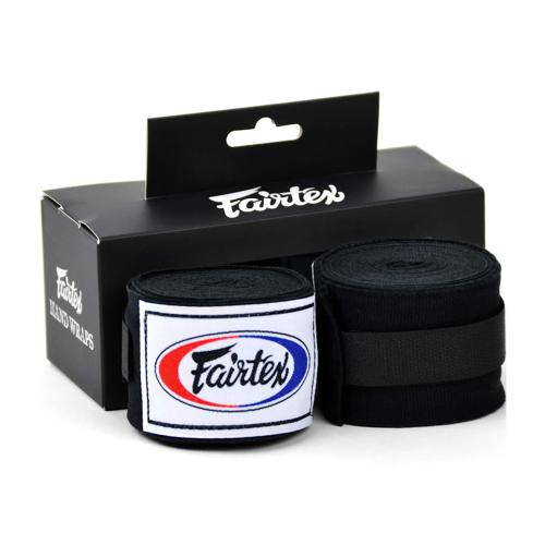 FAIRTEX: BOXNINGSLINDOR 4,5 METER - SVART