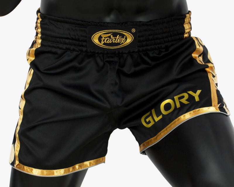 FAIRTEX: GLORY FIGHTSHORTS BSG1 - BLACK/GOLD