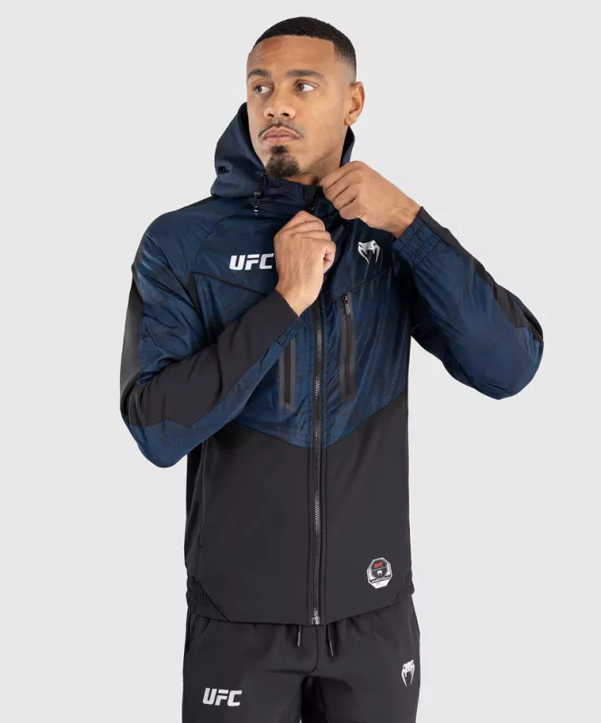 VENUM: UFC FUSION FIGHT WEEK MEN'S ZIP HOODIE - OCEANIC BLUE