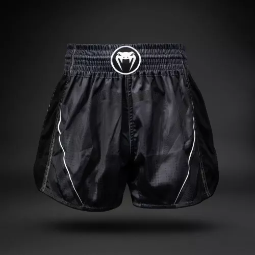 VENUM: STEALTH MUAY THAI SHORTS - SVART / VIT