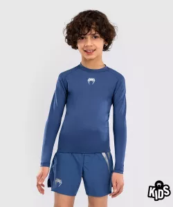 VENUM: CONTENDER KIDS RASHGUARD LÅNGÄRMAD - BLÅ