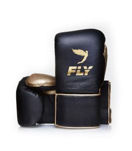 FLY: PREMIUM SUPERLOOP BOXNINGSHANDSKAR - SVART/GULD