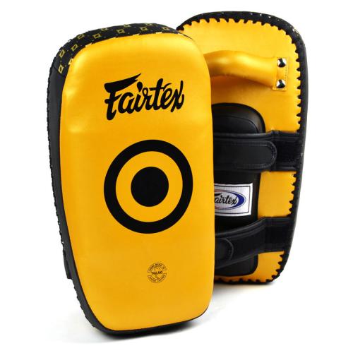 FAIRTEX:  LIGHTWEIGHT THAIMITTSAR KPLC5 GULD/SVART - 1 PAR