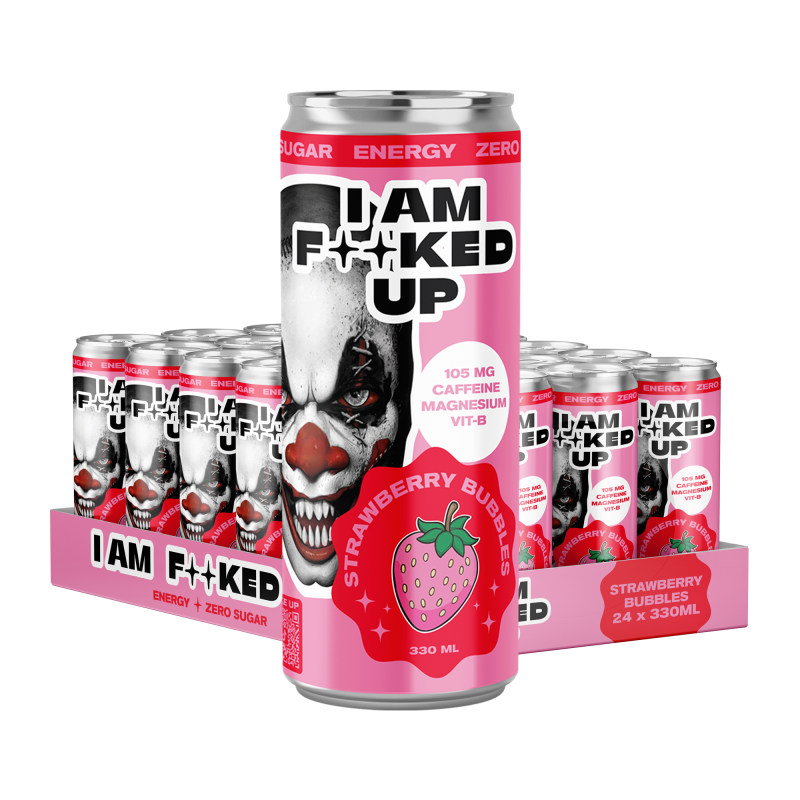 FUCKED UP RTD STRAWBERRY BUBBLES PLATTA 24X330ml