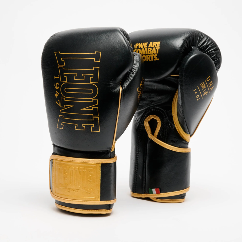 LEON 1947: DNA PREMIUM BOXNINGSHANDSKAR - SVART/GULD