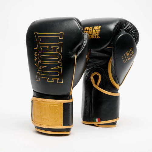 LEON 1947: DNA PREMIUM BOXNINGSHANDSKAR - SVART/GULD
