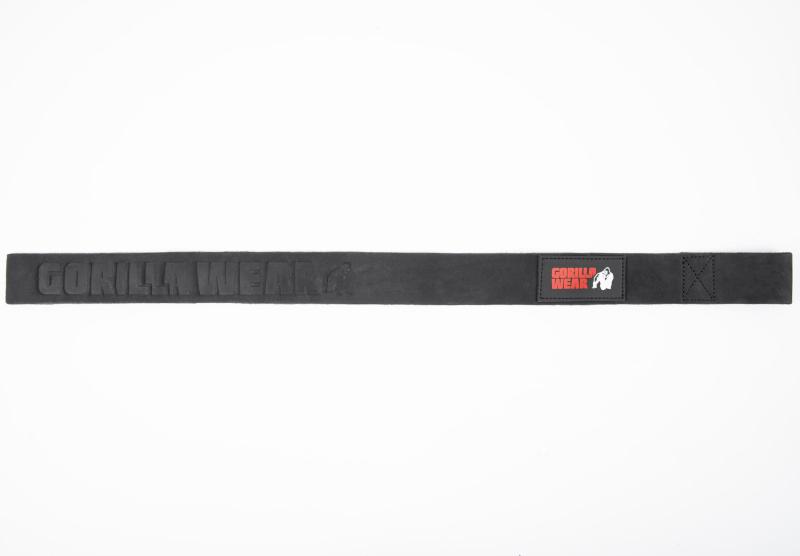 GORILLA WEAR: LÄDER DRAGREMMAR -SVART