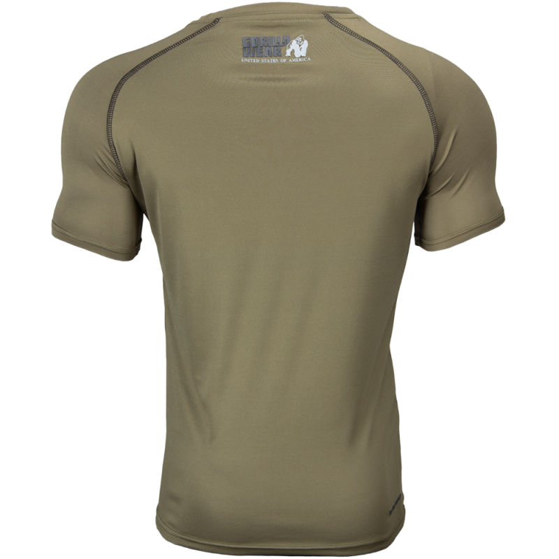 GORILLA WEAR: PERFORMANCE T-SHIRT - ARMY GRÖN