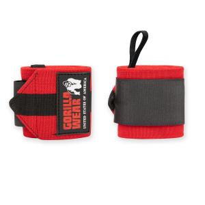 GORILLA WEAR: WRIST WRAPS ULTRA - RED/BLACK