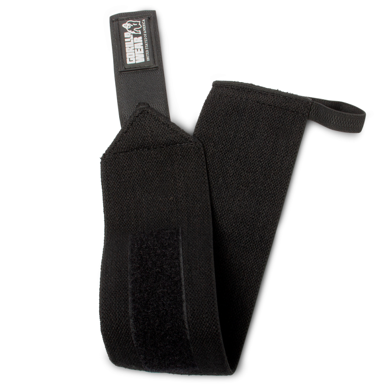 GORILLA WEAR: WRIST WRAPS BASIC - SVART