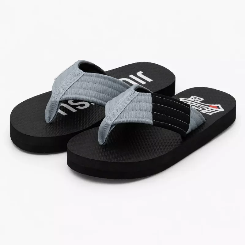 FLOWFLIP: JIU JITSU YOUTH GREY BELT FLIP FLOPS