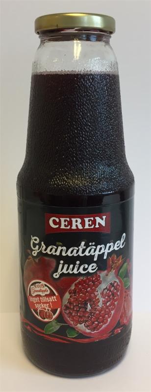 CEREN: GRANATÄPPELJUICE 100% - 1 liter