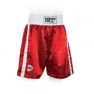 GREEN HILL: ELITE BOXING SHORTS - RED
