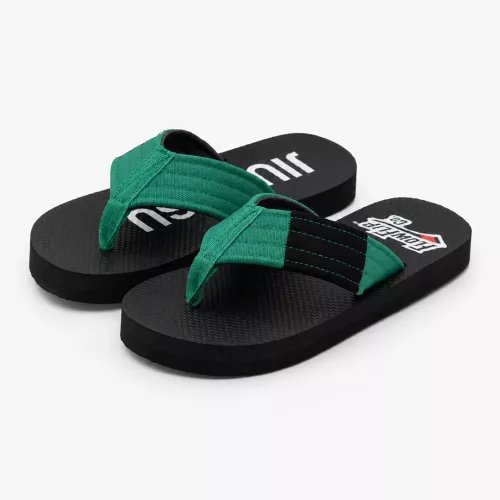 FLOWFLIP: JIU JITSU YOUTH GREEN BELT FLIP FLOPS