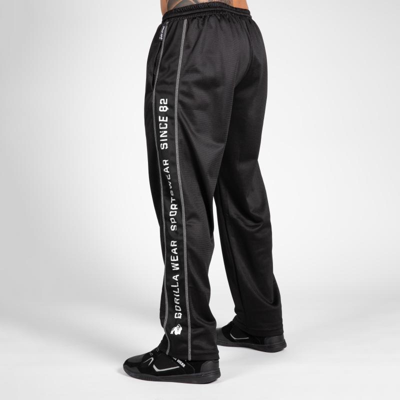 GORILLA WEAR: FUNCTIONAL MESH BYXOR - SVART/VIT