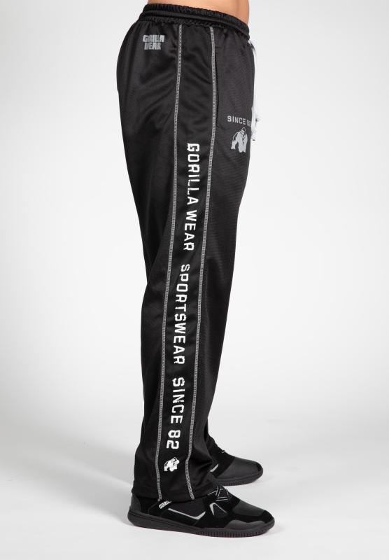 GORILLA WEAR: FUNCTIONAL MESH BYXOR - SVART/VIT