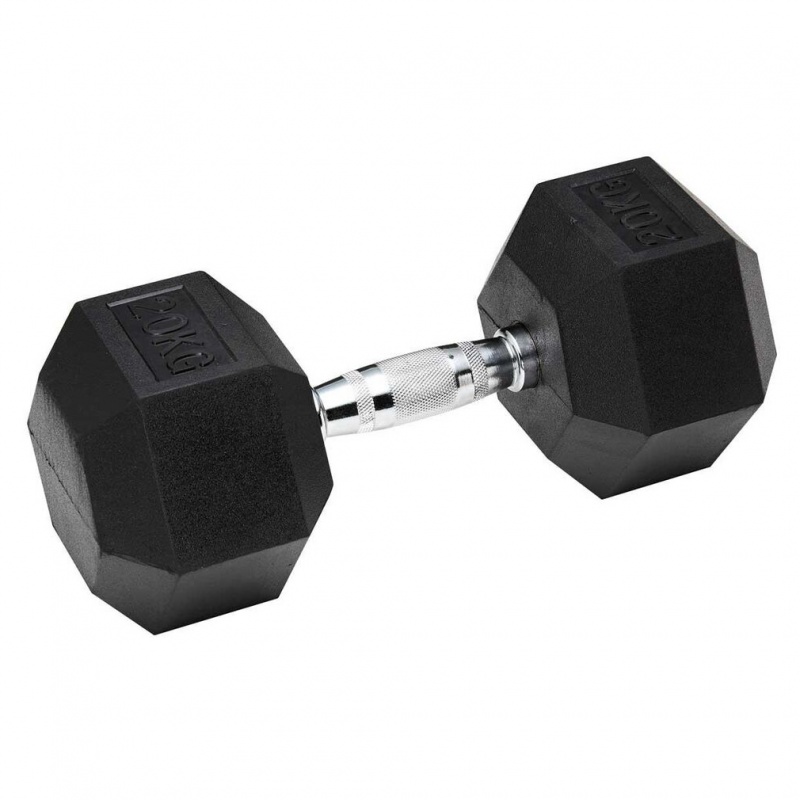 BAUER FITNESS: HEX DUMBBELL - 20kg