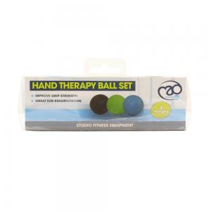 FITNESS-MAD: HAND THERAPY BALL SET - 3 balls
