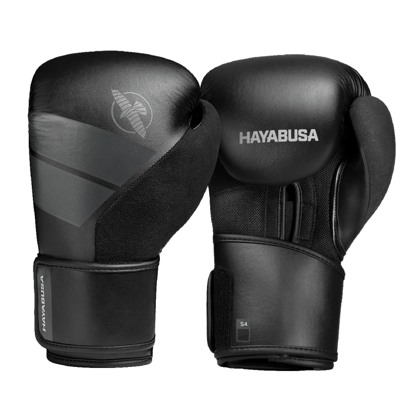 HAYABUSA: S4 BOXING GLOVES - BLACK