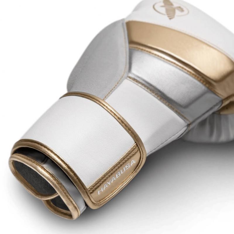 HAYABUSA: T3 BOXNINGSHANDSKAR - VIT/GULD