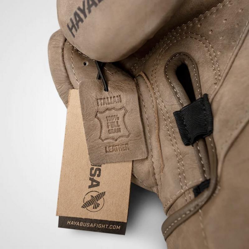 HAYABUSA: T3 LX KANPEKI BOXNINGSHANDSKAR BRUNT LÄDER