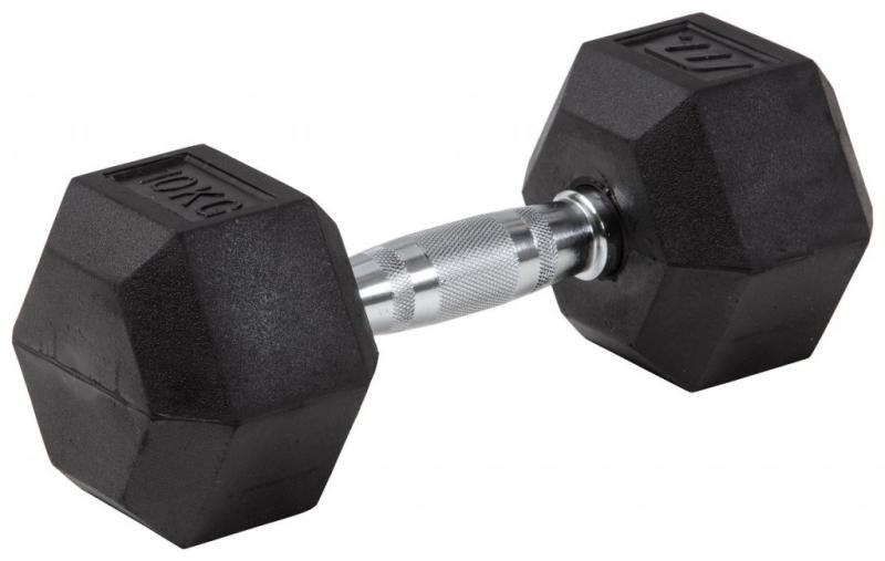 MASTER FITNESS: HEX DUMBELL - 10kg