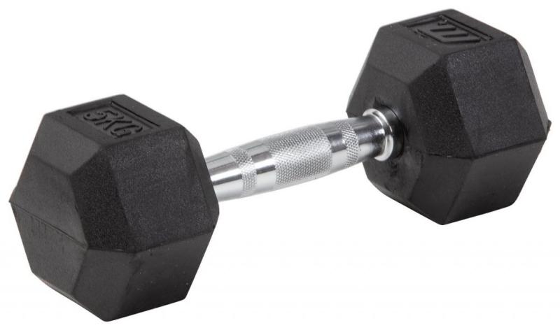 MASTER FITNESS: HEX DUMBELL - 5kg