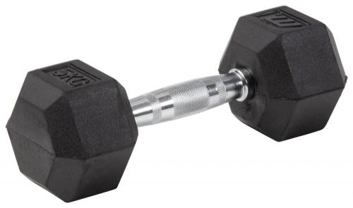 MASTER FITNESS: HEX DUMBELL - 5kg