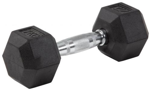 MASTER FITNESS: HEX DUMBELL - 7kg