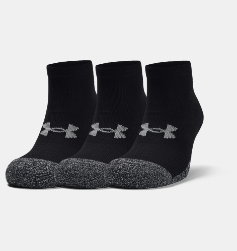 UNDER ARMOUR: HEATGEAR® LOW CUT SOCKS 3-PACK