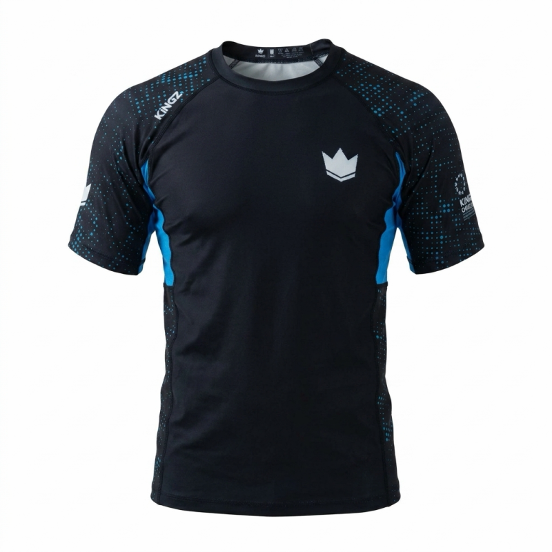 KINGZ: RANKED PERFORMANCE V3 RASHGUARD - BLUE