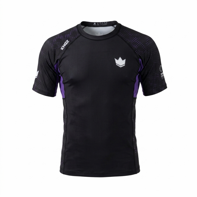 KINGZ: RANKED PERFORMANCE V3 RASHGUARD - PURPLE
