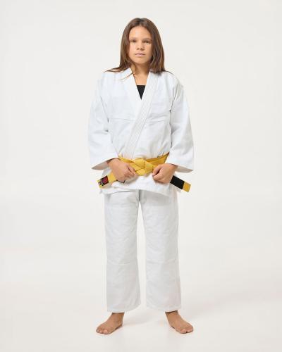 CHOKEM: KIDS CLEAN CUT 2.0 ULTRA LIGHT BJJ GI - WHITE