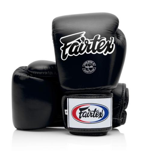 FAIRTEX: UNIVERSAL MUAY THAI BOXNINGSHANDSKAR - SVART