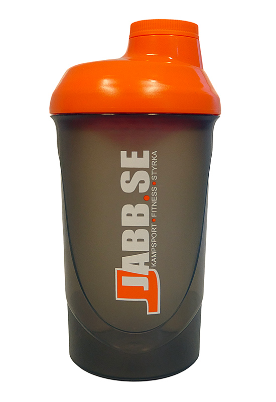 Shaker Sab JABB: WAVE SHAKER 600ml - BLACK/ORANGE