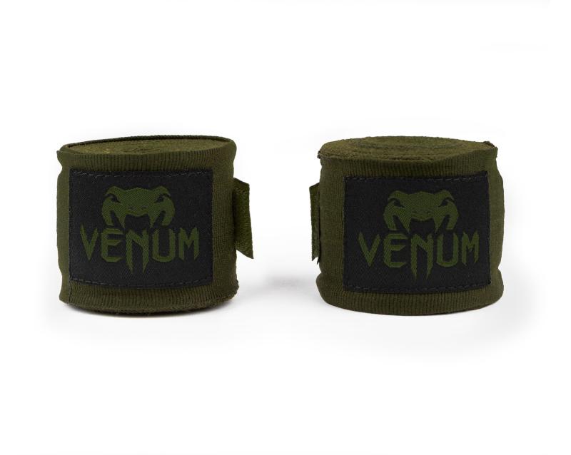 VENUM: KONTACT BOXING HANDWRAPS - 4 METERS - KHAKI/BLACK